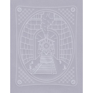 (TP3564E)PCA® - EasyEmboss Vintage Train