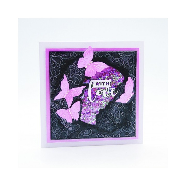(2360E)Tonic Studios • Essentials die & embossing butterfly forest