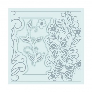 (2361E)Tonic Studios • Essentials die & embossing flourishing vine