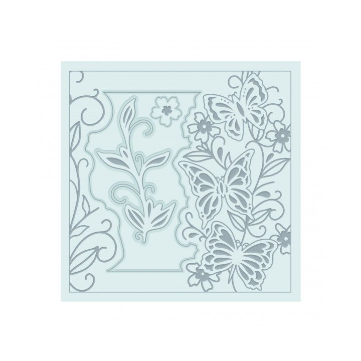 (2361E)Tonic Studios • Essentials die & embossing flourishing vine