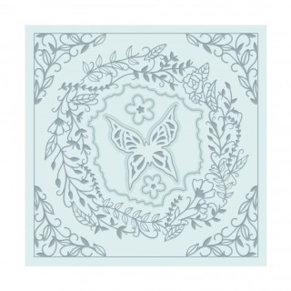 (2362E)Tonic Studios • Essentials die & embossing enchant wreath