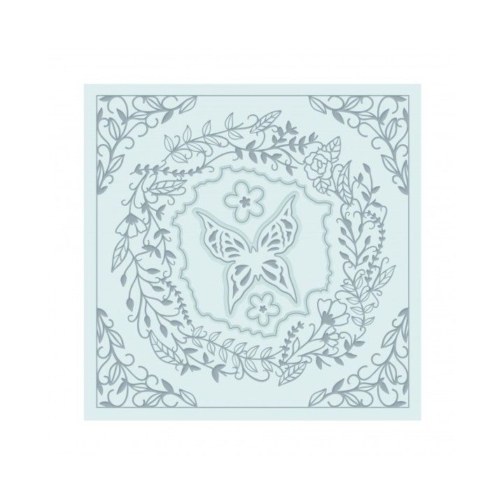 (2362E)Tonic Studios • Essentials die & embossing enchant wreath
