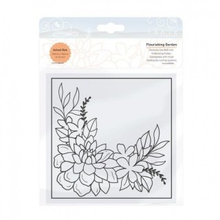 (2458E)Tonic Studios • Embossing folder flourishing garden