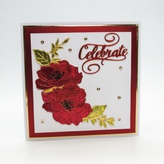 (2459E)Tonic Studios • Embossing folder botanical bloom