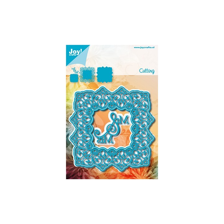 (6002/1258)Cutting dies - Noor- Blue square