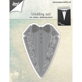 (6002/1264)Cutting, embossing & debossing dies wedding suit