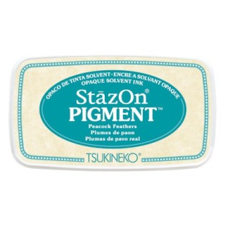 (SZ-PIG-62)StazOn Pigment Peacock Feathers