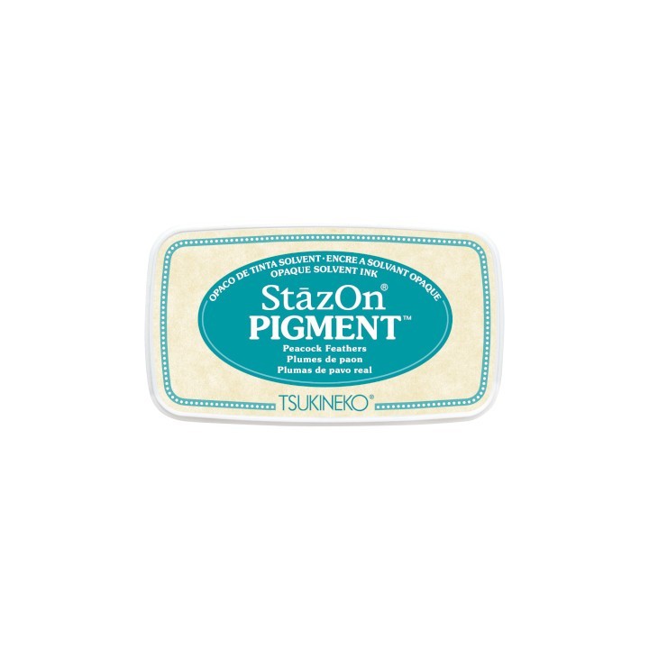 (SZ-PIG-62)StazOn Pigment Peacock Feathers