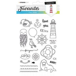 (STAMPSL385)Studio light Stamp Favourites nr. 385