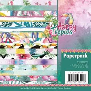 (YCPP10025)Paperpack - Yvonne Creations - Happy tropics