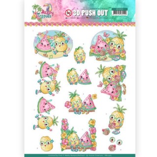 (SB10363)3D Pushout - Yvonne Creations - Happy Tropics -Tropical Fruits