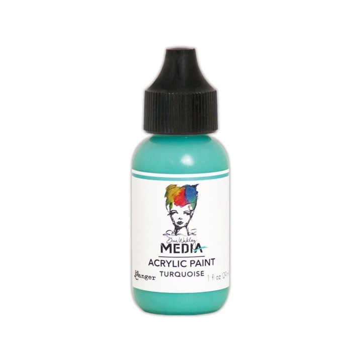 (MDQ54108)Ranger Dina Wakley media heavy body acrylic paint turquoise