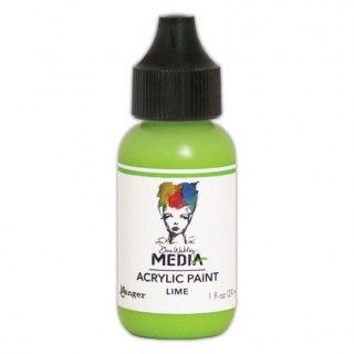 (MDQ54030)Ranger Dina Wakley media heavy body acrylic paint lime