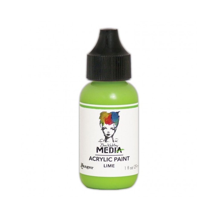 (MDQ54030)Ranger Dina Wakley media heavy body acrylic paint lime