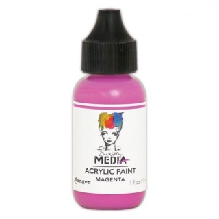 (MDQ54047)Ranger Dina Wakley media heavy body acrylic paint magenta