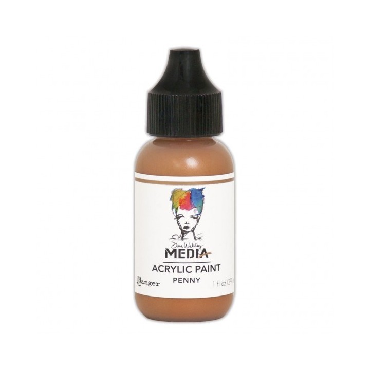 (MDQ54146)Ranger Dina Wakley media heavy body acrylic paint penny