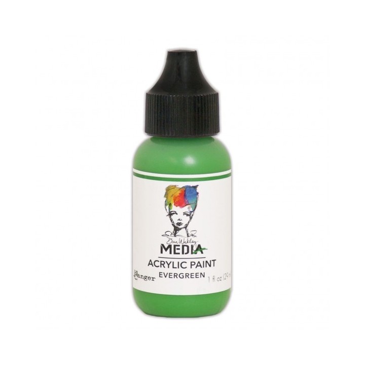 (MDQ53996)Ranger Dina Wakley media heavy body acrylic paint evergreen