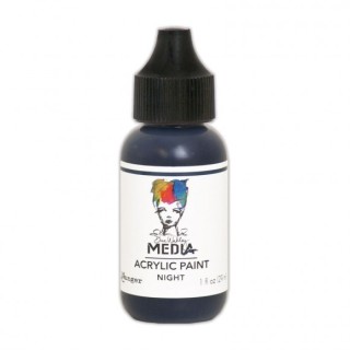 (MDQ54054)Ranger Dina Wakley media heavy body acrylic paint night