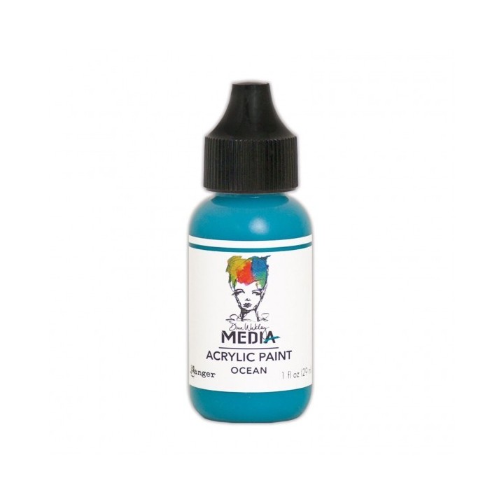 (MDQ54061)Ranger Dina Wakley media heavy body acrylic paint ocean