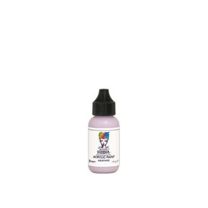 (MDQ65609)Ranger Dina Wakley media heavy body acrylic paint heather