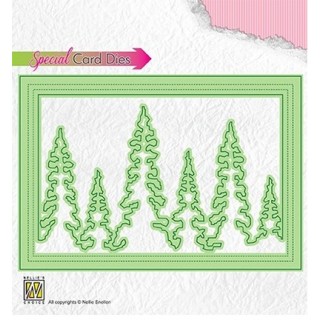 (CBD004)Nellie's Shake Card dies Pinetree