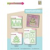 (HCD001)Nellie's Hanging Card Dies Christmas Tree