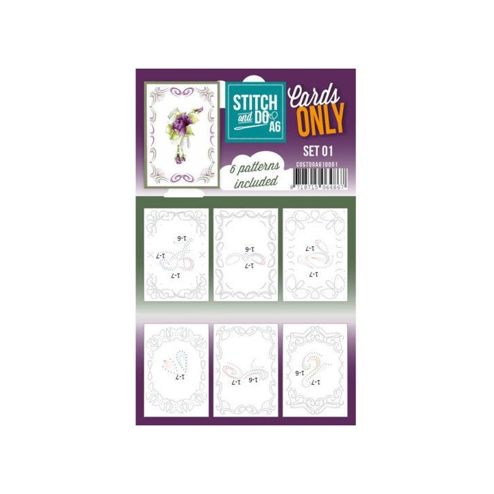 (COSTDOA610001)Cards only Stitch A8