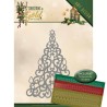 (ADD10182)Dies - Amy Design - Christmas in Gold - Christmas Tree Hobbydots
