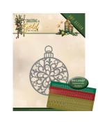 (ADD10183)Dies - Amy Design - Christmas in Gold - Christmas Bauble Hobbydots