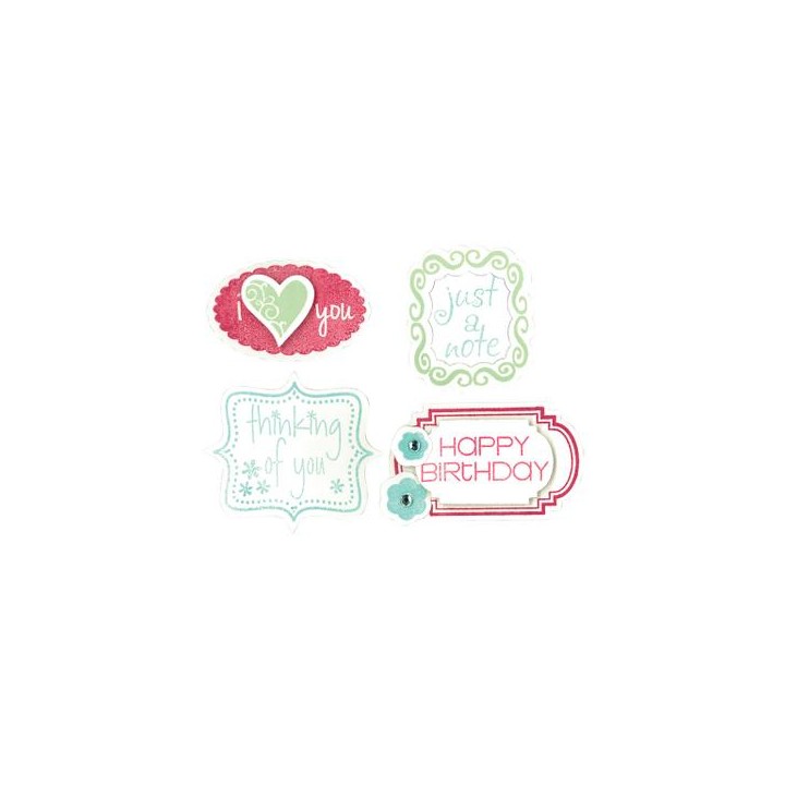 (658206)Framelits Die Set 8PK w/Stamps - Birthday & Frames