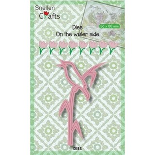 (SNCD004)Snellen Crafts dies bird on reed