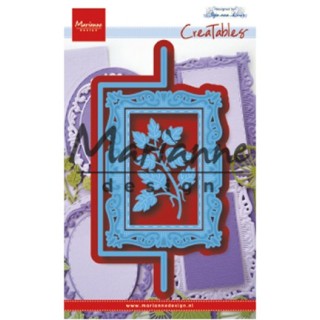 (LR0608)Creatables Anja's Vertical Folding die - Rectangle