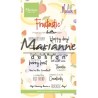 (CS1031)Clear stamp Marleen's Fruitastic