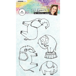 (STAMPSHC02)Studio light Stamp Shirly Cohen nr. 02