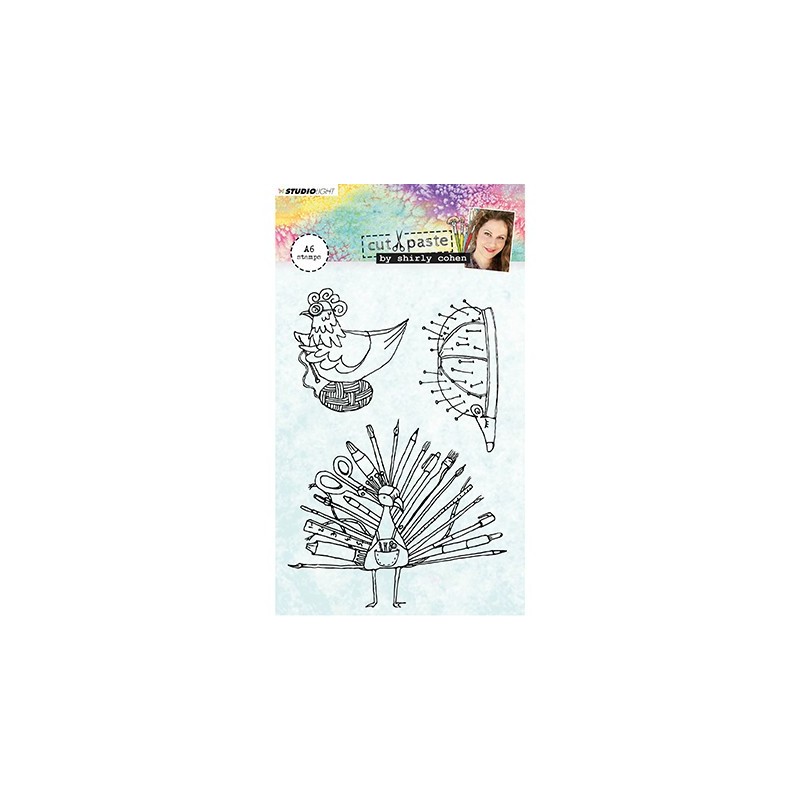 (STAMPSHC04)Studio light Stamp Shirly Cohen nr. 04