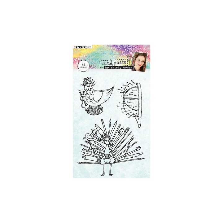 (STAMPSHC04)Studio light Stamp Shirly Cohen nr. 04