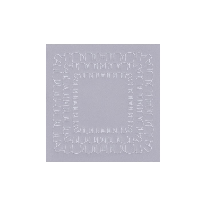 (TP3566E)PCA® - EasyEmboss Nested Ruffle Squares