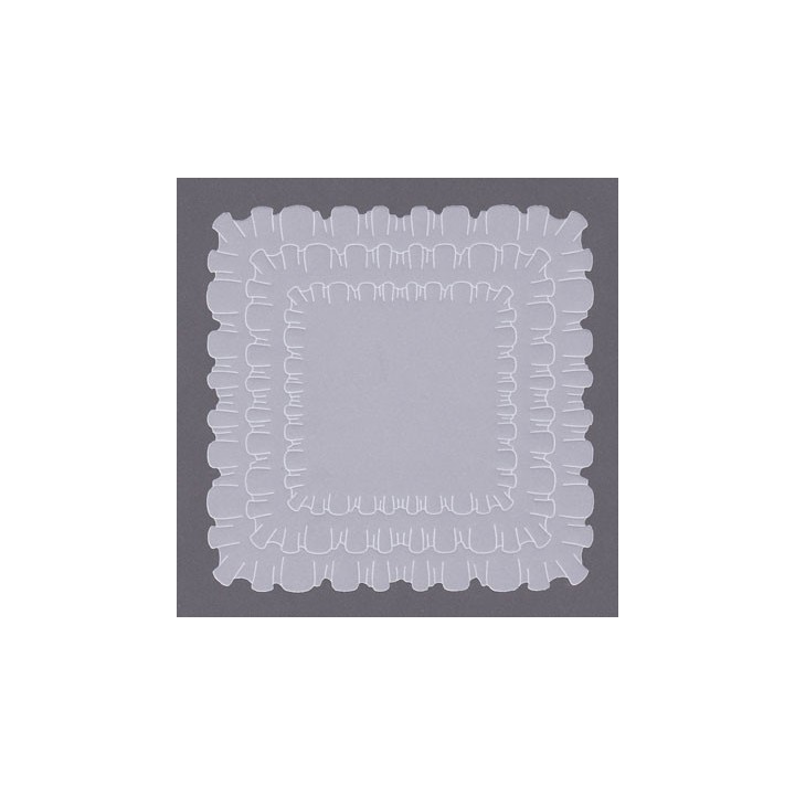 (TP3566E)PCA® - EasyEmboss Nested Ruffle Squares