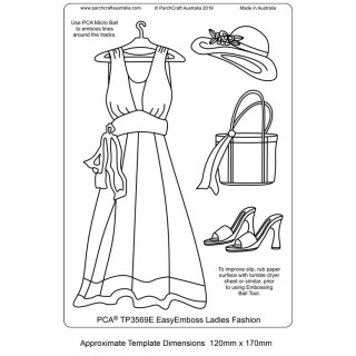 (TP3569E)PCA® - EasyEmboss Ladies Fashion
