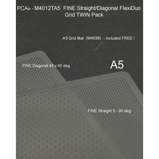 (M4012TA5)PCA® - FINE A5 Straight/Diagonal TWIN Pack FlexiDuo Grid