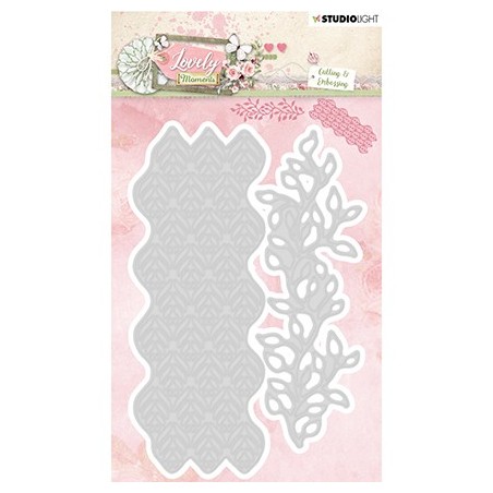 (STENCILLM213)Studio Light Cutting and Embossing Die Lovely Moments nr.213