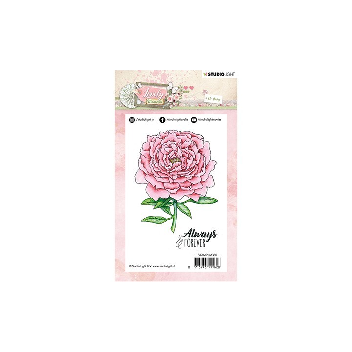(STAMPLM386)Studio light Stamp Lovely Moments nr.386