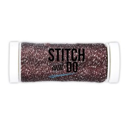 (SDCDS01)Stitch and Do Sparkles Embroidery Thread Burgundy
