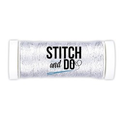 (SDCDS02)Stitch and Do Sparkles Embroidery Thread Silver