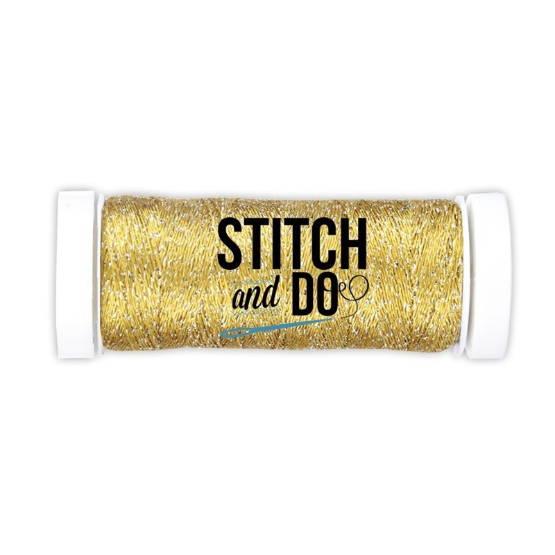 (SDCDS04)Stitch and Do Sparkles Embroidery Thread Warm Gold