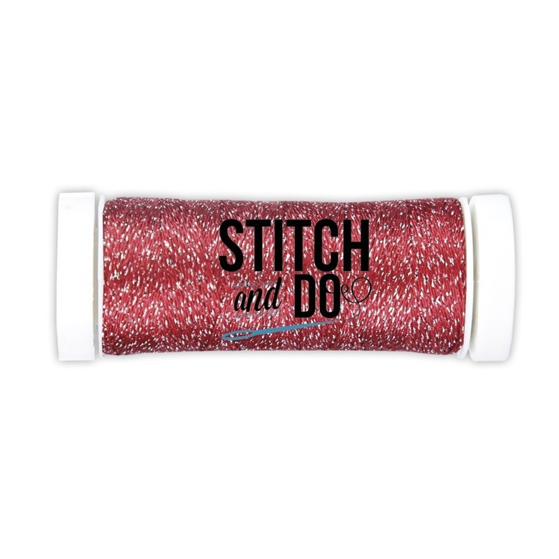 (SDCDS08)Stitch and Do Sparkles Embroidery Thread Red