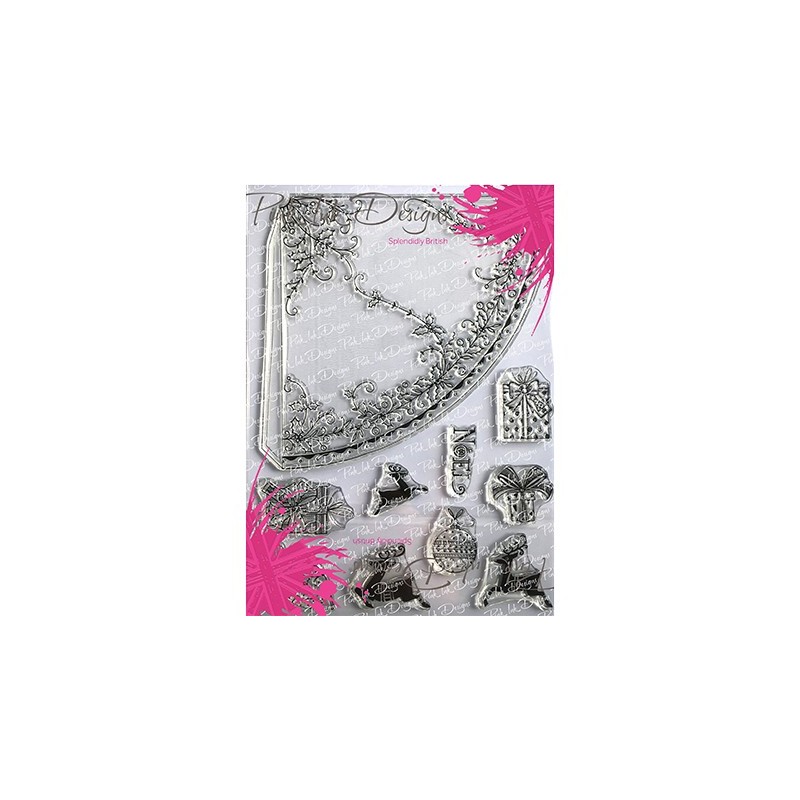 (PI034)Pink Ink Desings Festive Cone(Christmas Serie)