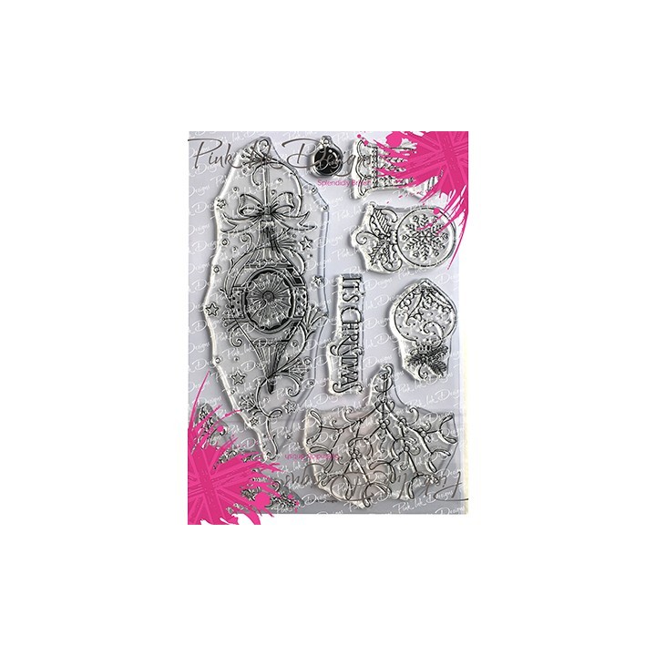 (PI036)Pink Ink Desings Baubles(Christmas Serie)