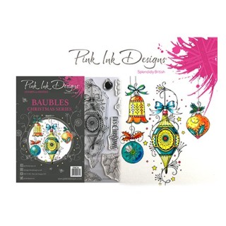 (PI036)Pink Ink Desings Baubles(Christmas Serie)