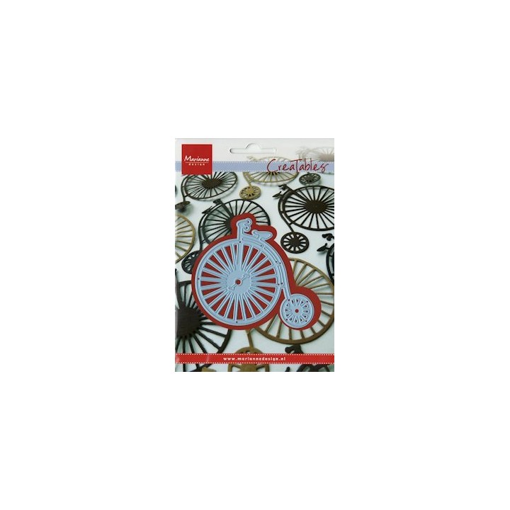 (LR0262)Creatables stencil vintage bicycle
